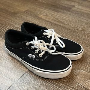 Vans Black Dohney Shoes - Size 6